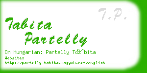 tabita partelly business card